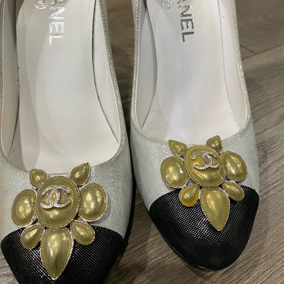 Chanel Silver Pumps - Picture 4 of 11
